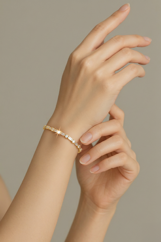 바게트 3mm 테니스 팔찌 1 800px