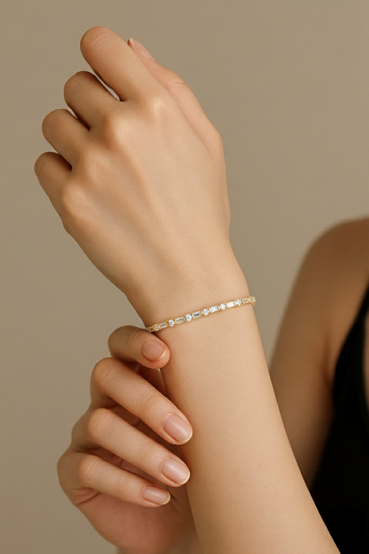 바게트 3mm 테니스 팔찌 3 800px