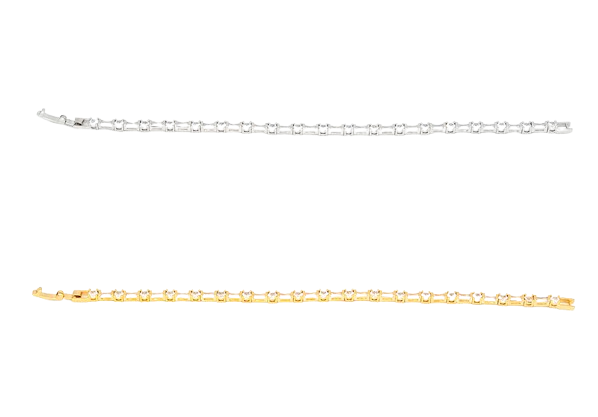 바게트 3mm 테니스 팔찌 골드 실버 3 removebg preview