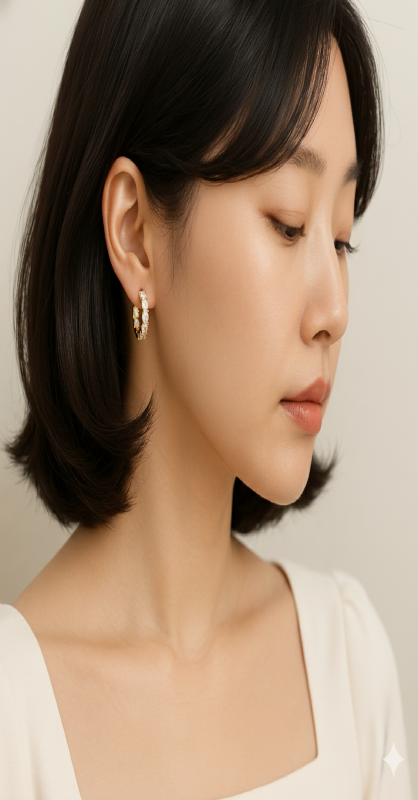 풀큐빅 라운드원터치 귀걸이 2 800px