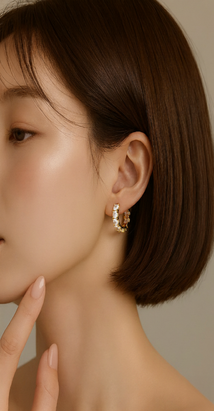 풀큐빅 라운드원터치 귀걸이 3 800px